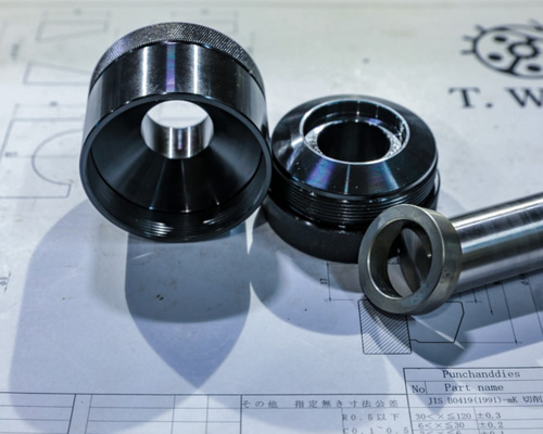 コインリング作成キット パンチアンドダイセット 穴径φ25mmモデル