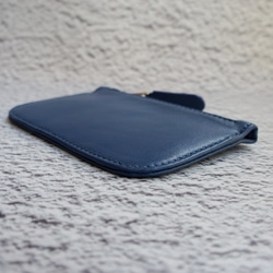 超薄型ラムスキン財布 - ブルー 3枚目の画像