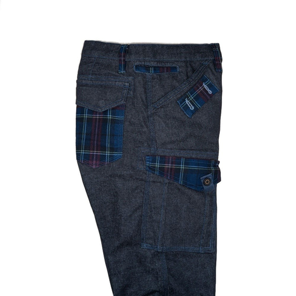 經典暖男 Berlin Classic Scotland Check 7 Pockets 經典蘇格蘭紋七口袋暖男休閒褲 第3張的照片