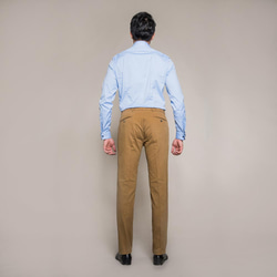 商旅紳士 Chicago Ocre 8 Pockets 芝加哥黃褐色八口袋商旅休閒褲 第2張的照片
