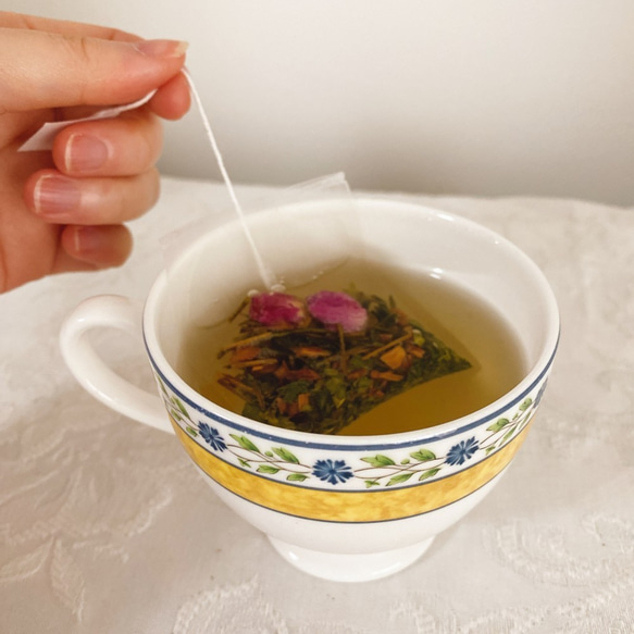 春を軽やかに過ごす漢方茶　花茶（漢方茶、薬膳茶、健康茶） 4枚目の画像