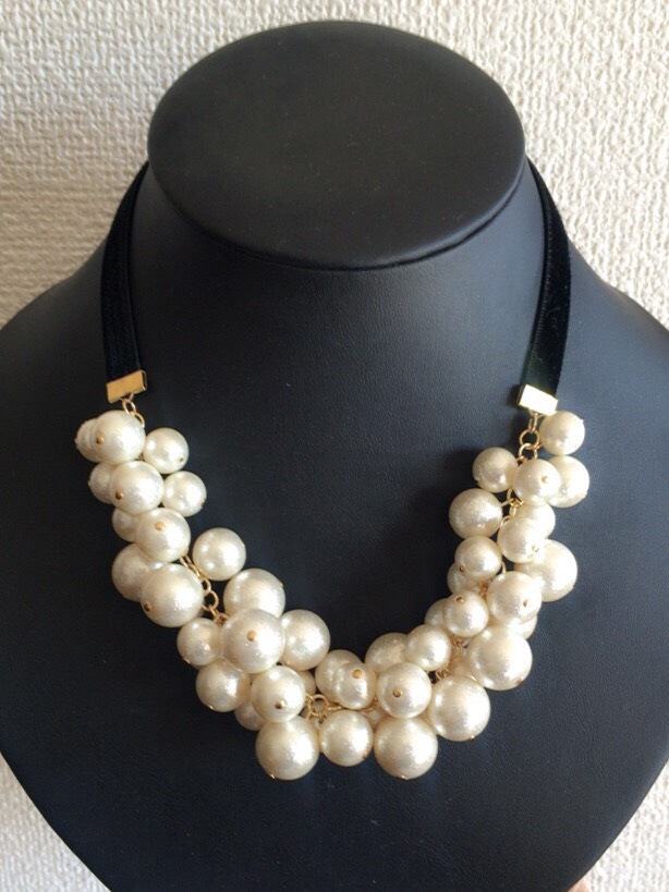 コットンパール チョーカー