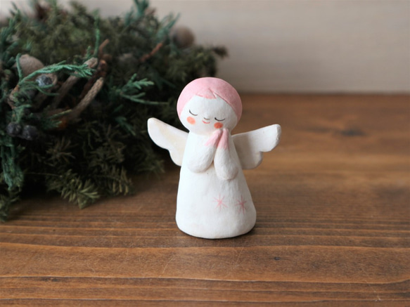 超希少 入手困難 1点もの yuko kan 2021 陶器作品 天使の壁掛け