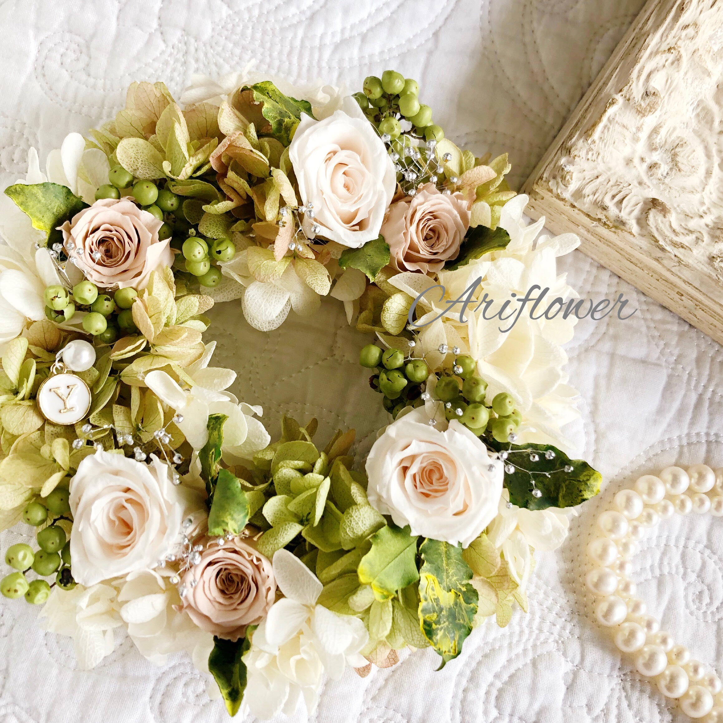 mini様確認用 ♡ イニシャルフラワー 【公式通販】