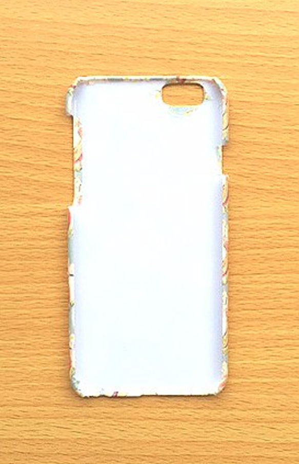 iPhoneケース☆リバティ　クジャク 3枚目の画像