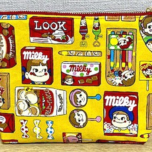 内ポケット付 お菓子柄☆ポーチ2 ポーチ POKO-SUN 通販 6359255