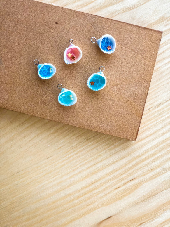 一瓢的海藍（小） ✧ 耳環  項鍊  吊飾　｜Mizore Works｜ 第1張的照片