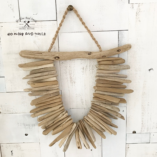 インテリア装飾 自然の形状 木アート流木オブジェ 高さ50cm インテリア