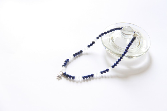 時尚能量珠寶系列-青金石貓眼石雙環手鍊/ Lapis Lazuli & cat's eye bracelet 第7張的照片
