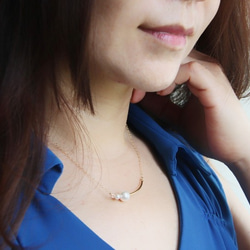"伴伴"Swarovski大小 珍珠項鍊, / Big & Small Swarovski pearl necklace 第1張的照片