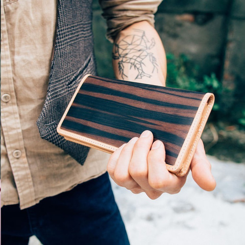 クルミ皮長財布 くるみ皮長財布 | ちちぶ吉田くるみの会