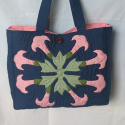 ハワイアンキルトバッグ 楽天市場】Hawaiian Quiltハワイアンキルト・バッグ （L）ワンカラー