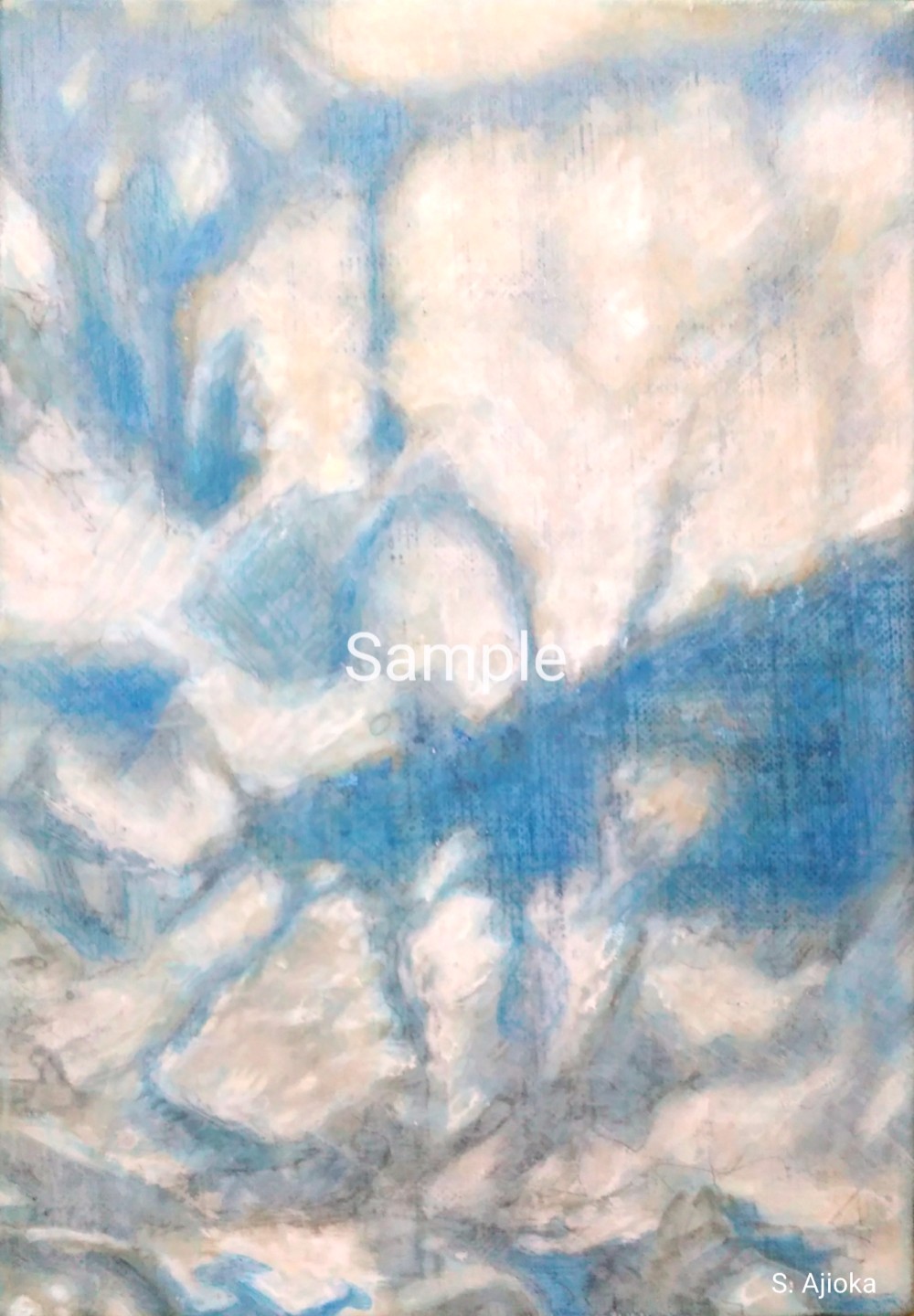 空　絵画　イラスト画　自作絵画 Amazon.co.jp: 星空と海と小舟 自作絵画 イラスト画 絵画