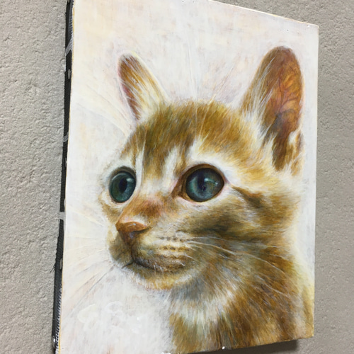 オーダー うちの子ページ 油絵専用 絵画 Cat
