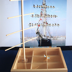 ヨットスタイルのアクセサリー 収納ボックス 4枚目の画像