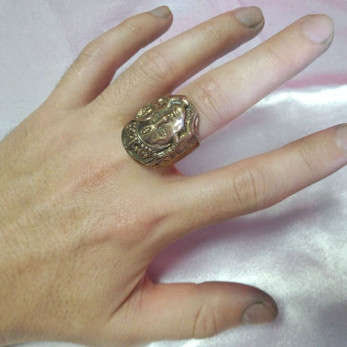 悲しみの鬼王妃リング（COPPER) 指輪・リング ｼﾙﾊﾞｰｱｸｾｻﾘｰ