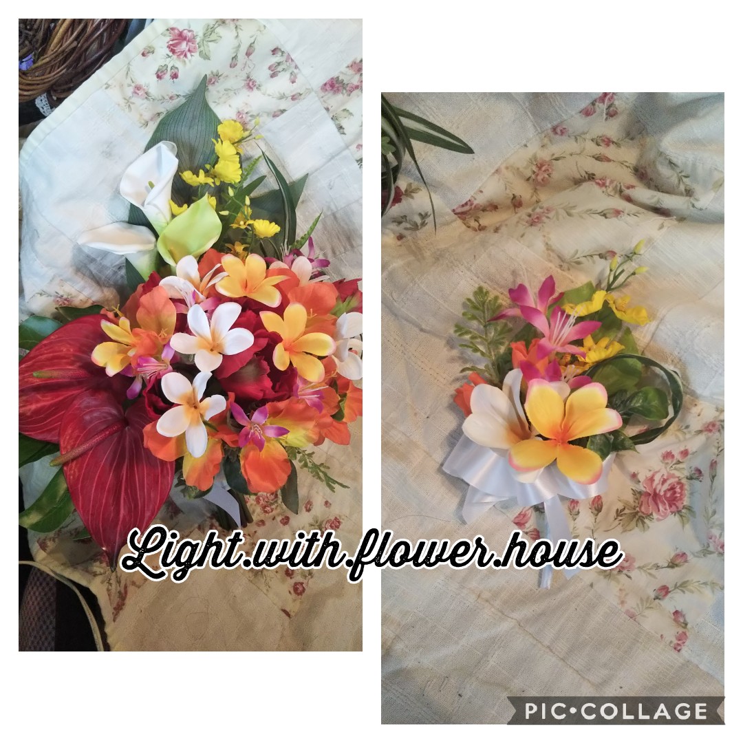 トロピカルクラッチブーケ