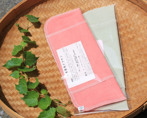 布ナプキンsサイズ（茜染め） あったか 冷え取り 経血