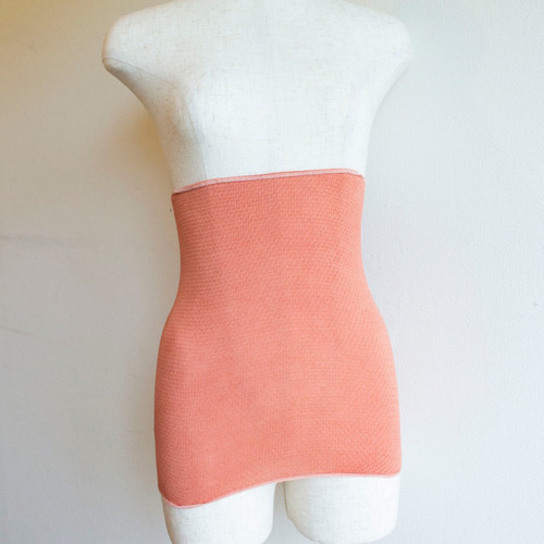 シルク腹巻 満月染め 茜染め 草木染め 温活 タイツ・レギンス あかね