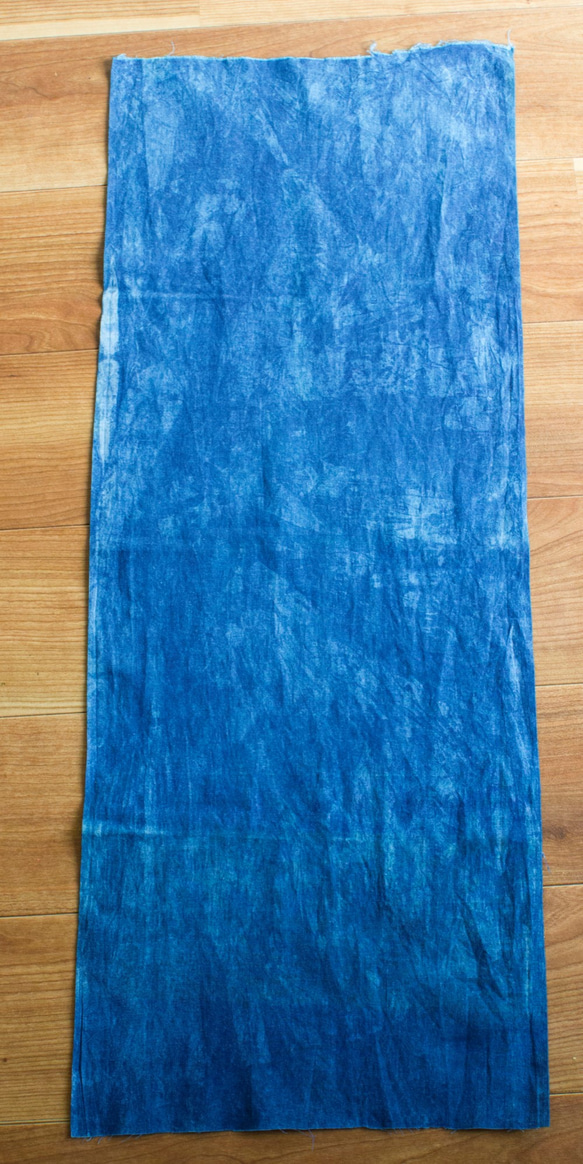 藍染め　てぬぐい　晒　コットン100％　 ふんどしパンツ　マスク　制作に 2枚目の画像