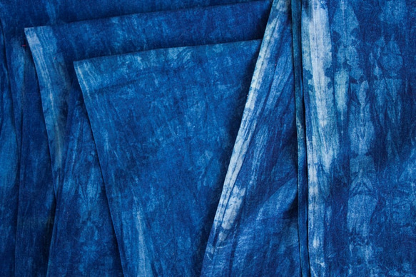 藍染め　てぬぐい　晒　コットン100％　 ふんどしパンツ　マスク　制作に 5枚目の画像