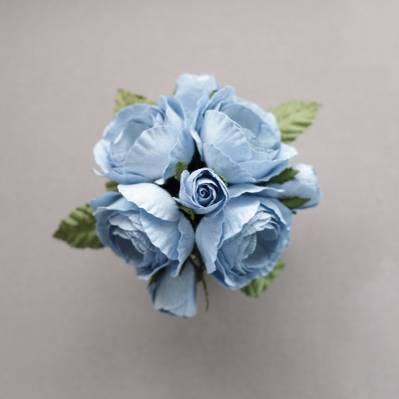 GS120 - 紙のバラ、花のギフトボックス、アロマセラピーの花 5 "x 5.5" 3枚目の画像