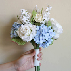 BS107 - Mini Bouquet, Baby Blue 1枚目の画像