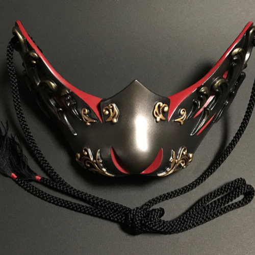 狐面HalfGothic Ver,（Metal Red） その他ファッション 朧 通販
