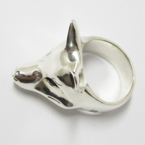 狐（キツネ）RING 指輪・リング 朧 通販 4177957｜Creema(クリーマ) 