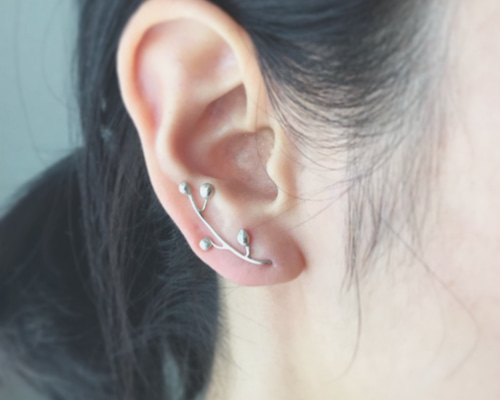PLANT/PLANT ピアス 樹脂ピアス 6mm 一粒 立爪 樹脂 ポスト ピアス – OSEWAYA