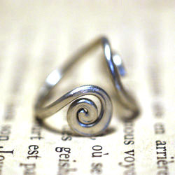 金屬戒指 Me-005 鎳銀（白黃銅）戒指 第4張的照片