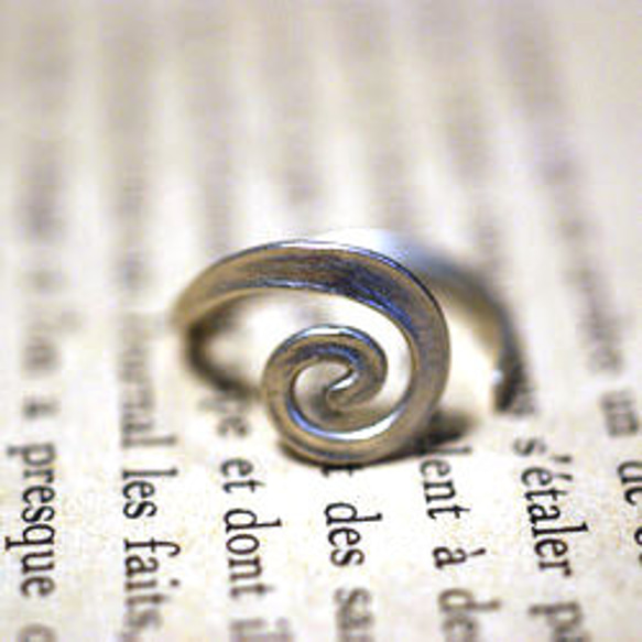 金屬戒指 Me-007 鎳銀（白黃銅）戒指 第1張的照片