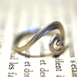 金屬戒指 Me-007 鎳銀（白黃銅）戒指 第2張的照片