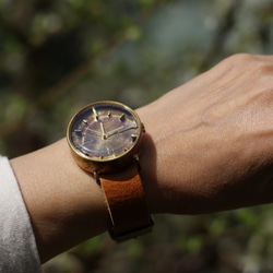 Bars　手作り　腕時計　真鍮 3枚目の画像