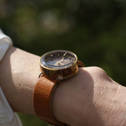 Bars　手作り　腕時計　真鍮 4枚目の画像