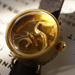 メタルナンバーレディース　真鍮　 1枚目の画像