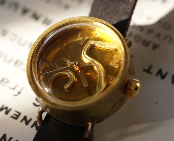 メタルナンバーレディース　真鍮　 1枚目の画像