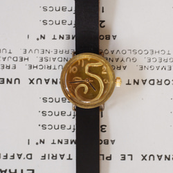 メタルナンバーレディース　真鍮　 3枚目の画像