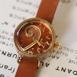 メタルナンバーレディース　真鍮　 7枚目の画像