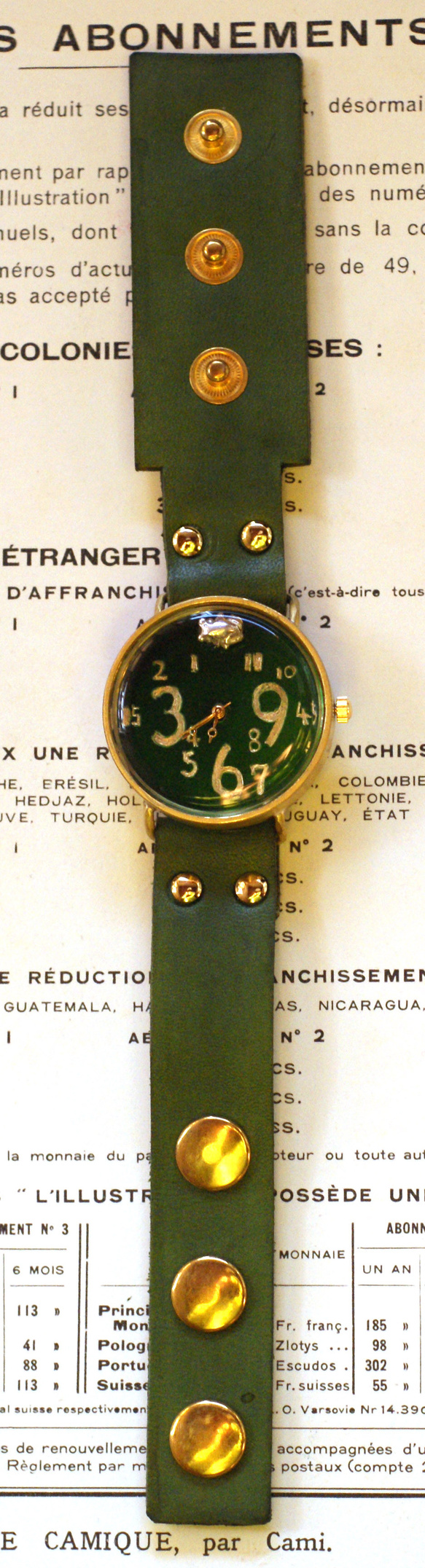 ミレバミルホド若返る！逆回転カエル時計。 8枚目の画像