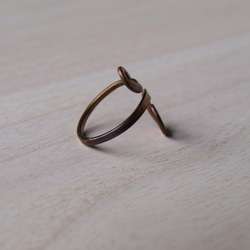 メタルリング　レインボー　Ｍｅ-037　手作りの指輪 　 6枚目の画像