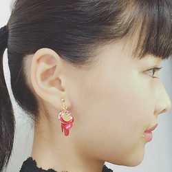Shell earrings / Short : シェルイヤリング / ショート 3枚目の画像