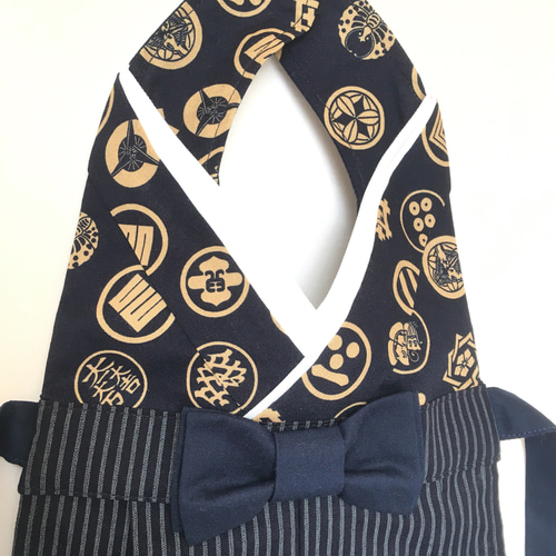 新作 男の子用 袴風スタイ 和風スタイ スタイ・よだれかけ 柚の森 通販