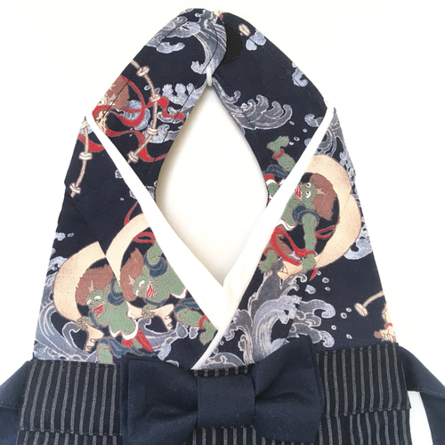 新作 男の子用 袴風スタイ 和風スタイ スタイ・よだれかけ 柚の森 通販