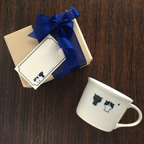 タコのうつわ「メンダコ」マグカップと小皿セット 馬克杯 minakawaneko