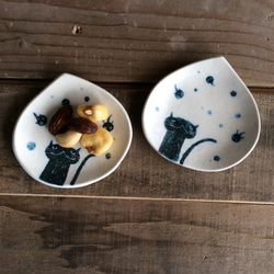 新作品“多摩的點”滴豌豆盤套裝 第6張的照片