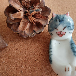 情侶貓甜點小碟及貓筷架套裝 第7張的照片