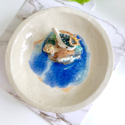 テーブルランドスケープセラミックジンベイザメ飾り皿 5枚目の画像