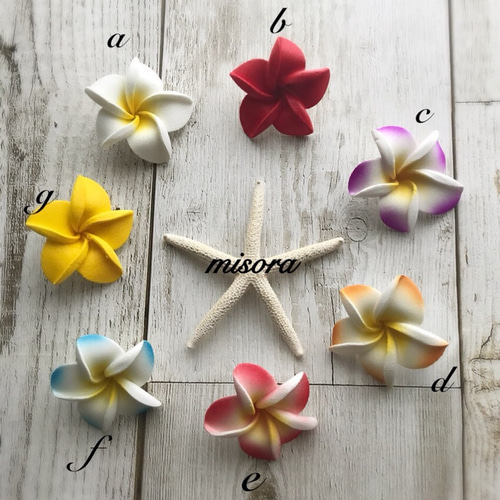 プルメリアピアス ピアス（フック・チェーン） misora 通販 3644704