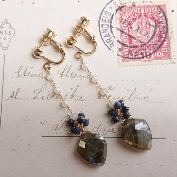 labradorite＆sapphire《C-75》 2枚目の画像